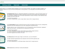 Tablet Screenshot of imfernsehen.de